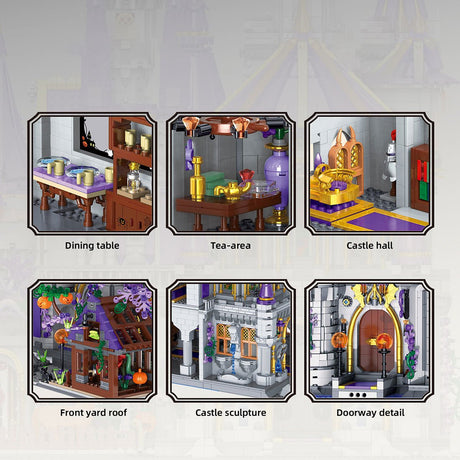 Zauberschloss Klemmbausteine - LesDiy - Klemmbausteine