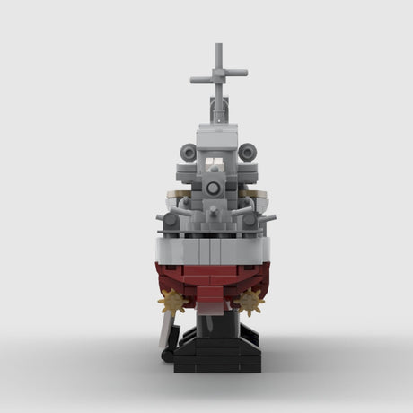 Zerstörer der Johnston - Klasse DD - 557 im Maßstab 1:300 klemmbausteine - LesDiy - Klemmbausteine