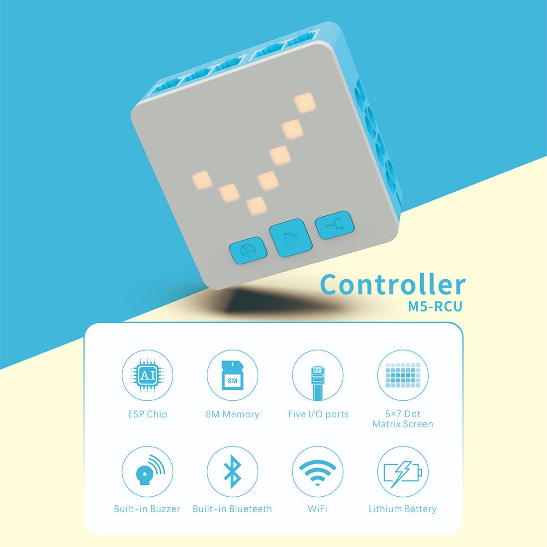 ZMROBO Roboter Alpha - Set A Klemmbausteine - LesDiy -