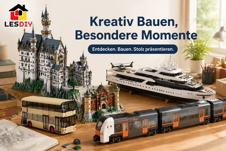Geschenke zur Einschulung | Kreative Klemmbausteine & MOC Modelle