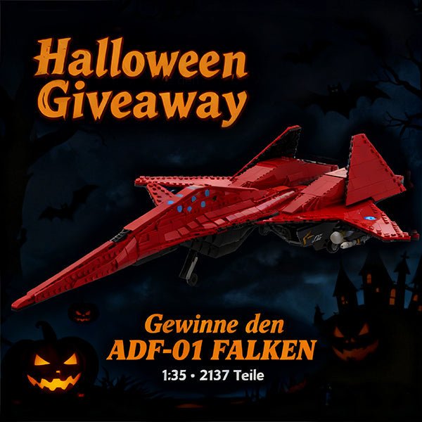 🎃 Halloween Giveaway 2025：Win the ADF-01 FALKEN MOC (1:35 · 2137 PCS) | LesDiy x Handsolo99 - LesDiy