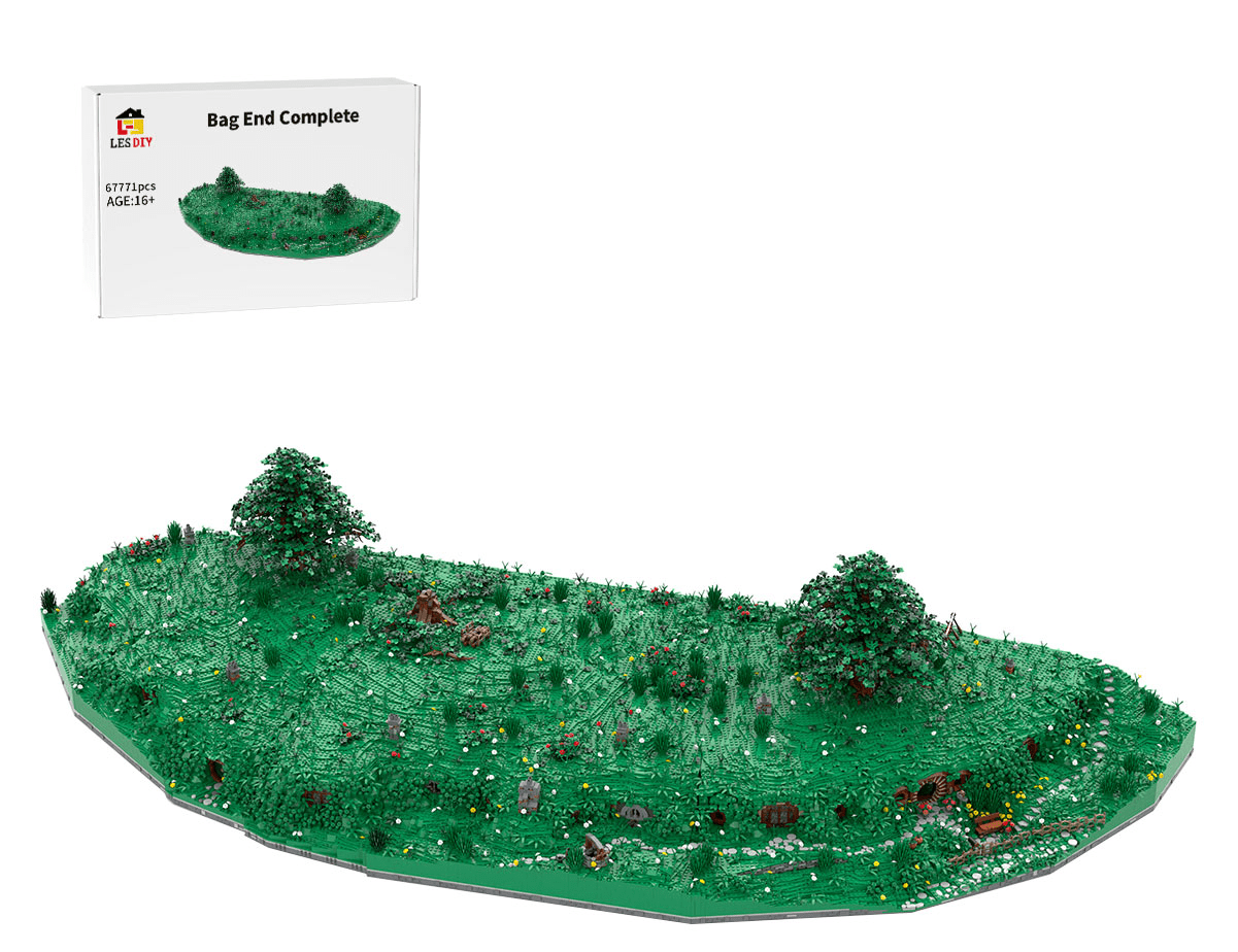 🏡 Wir haben eine Hobbit-Höhle mit 67.771 Teilen gebaut – und es war episch! - LesDiy