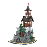 MOC-227229 Medieval Rock Tower Klemmbausteine