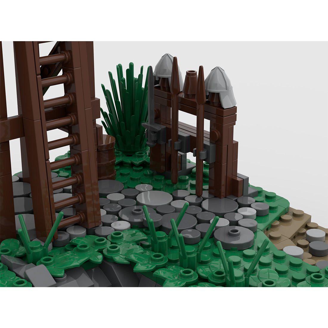 Medieval Pirate Tower MA-001 Klemmbausteine