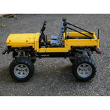MOC-0001 Trial Jeep Klemmbausteine