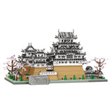 1/127 Scale Japanese White Castle Landmark Klemmbausteine - LesDiy - Klemmbausteine