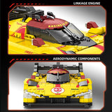 1/15 Scale Race - winning Car Klemmbausteine - LesDiy - Klemmbausteine