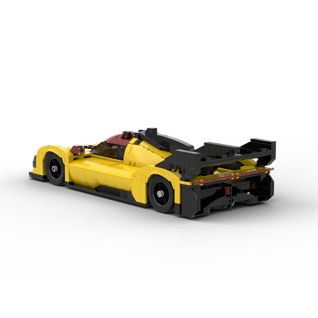 1/15 Scale Race - winning Car Klemmbausteine - LesDiy - Klemmbausteine
