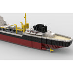 1/200 MOC-39295 Altmark Versorgungsschiff Klemmbausteine-Klemmbausteine-LesDiy-LesDiy