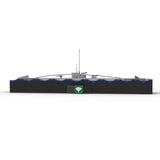 1/200 Scale German U - 505 WWII U - boat Klemmbausteine - LesDiy - Klemmbausteine