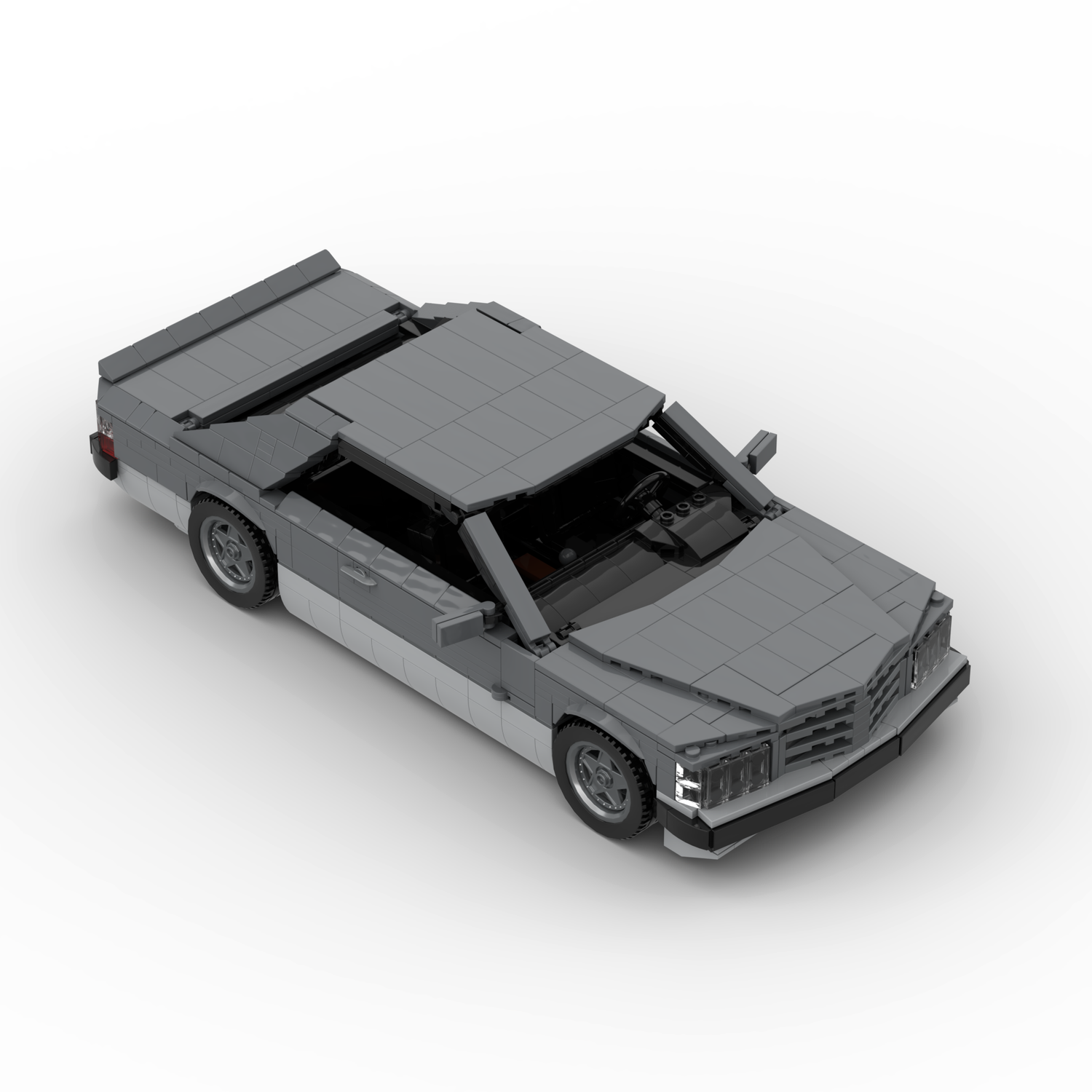 Deutsches Grand-Touring-Coupé der 1980er Jahre Klemmbausteine(GoBricks)