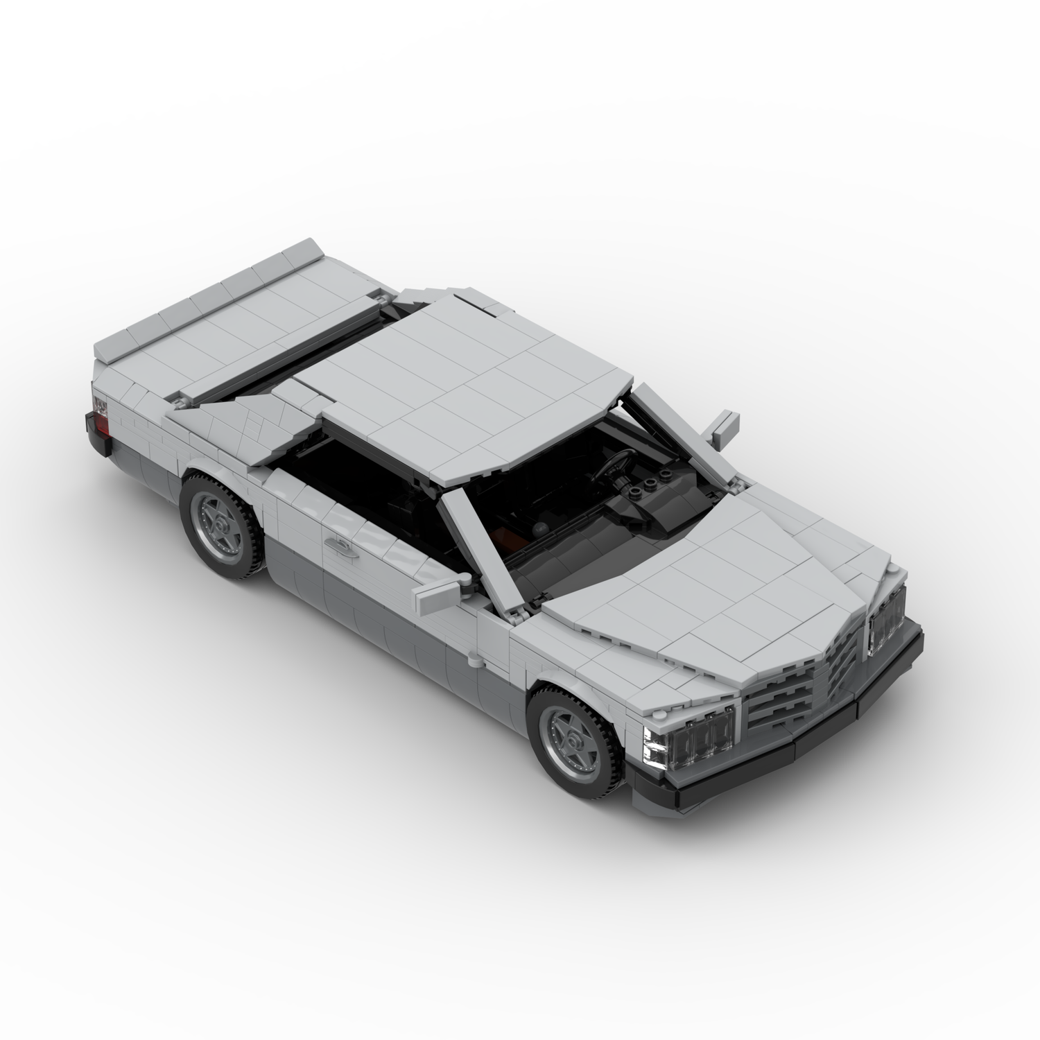 Deutsches Grand-Touring-Coupé der 1980er Jahre Klemmbausteine(GoBricks)