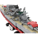 1/300 Scale German 3 in 1 Military Armored Warship Klemmbausteine - LesDiy - Klemmbausteine