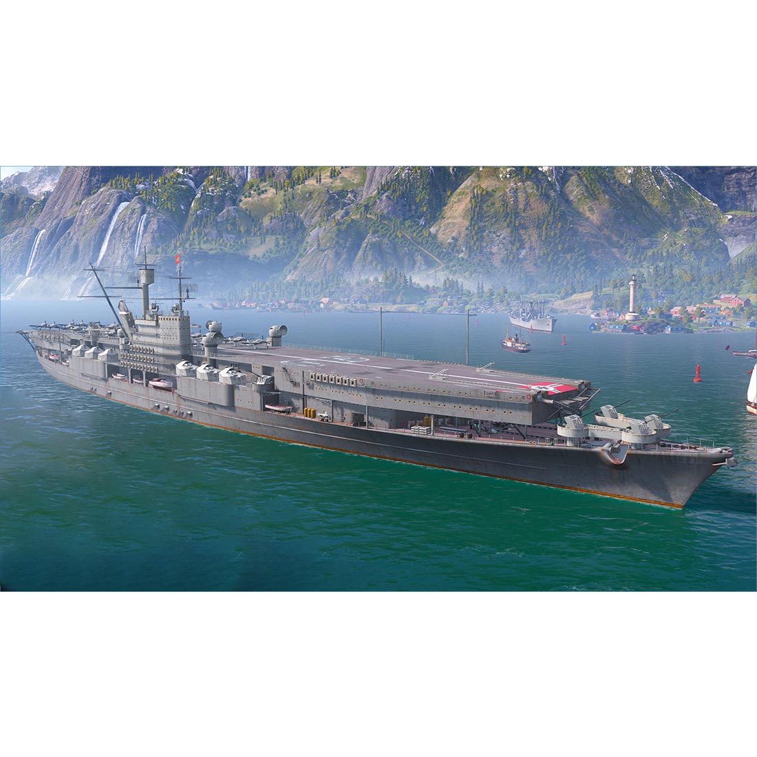 1/300 Scale German X - Class Manfred von Richthofen H - 39 Aircraft Carrier Klemmbausteine - LesDiy - Klemmbausteine