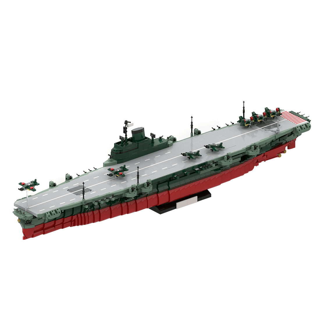 1/300 Scale Shinano Aircraft Carrier Military klemmbausteine - LesDiy - Klemmbausteine