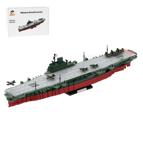 1/300 Scale Shinano Aircraft Carrier Military klemmbausteine - LesDiy - Klemmbausteine