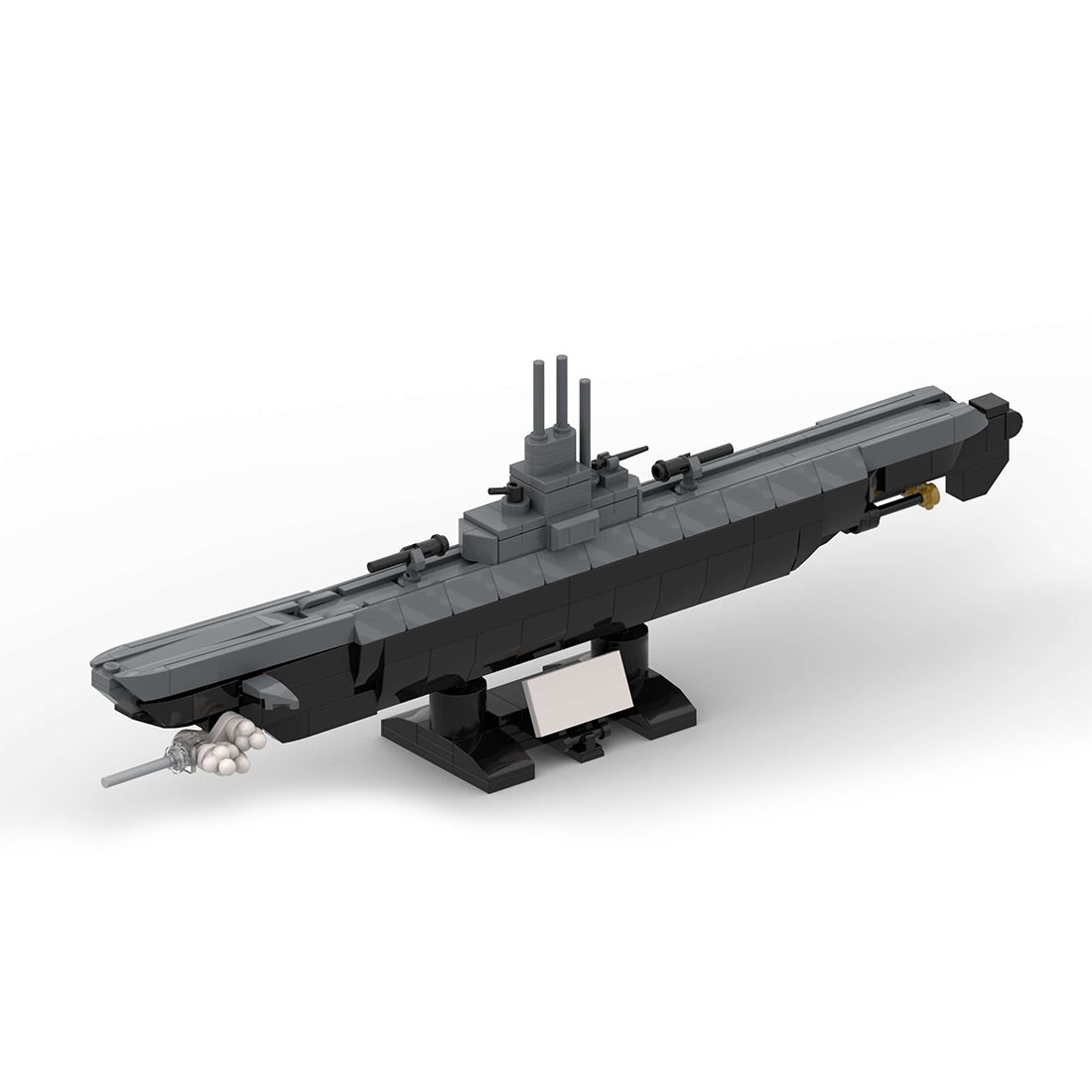 1/300 Scale U.S. Light Submarine Module Military klemmbausteine | LesDiy