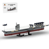 1/300 Scale U.S. XI - 64 Aircraft Carrier Module Military klemmbausteine - LesDiy - Klemmbausteine