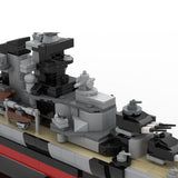 1/300 Scale WWII German Mainz Cruiser Klemmbausteine - LesDiy - Klemmbausteine