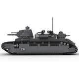 1/35 Char 2C Französischer schwerer Panzer Klemmbausteine - LesDiy - Klemmbausteine