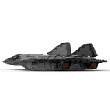 1/35 MOC SR - 72 10 Mach 10 Hyperschall - Tarnkappenbomber Klemmbausteine - LesDiy - Klemmbausteine