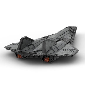 1/35 MOC SR - 72 10 Mach 10 Hyperschall - Tarnkappenbomber Klemmbausteine - LesDiy - Klemmbausteine