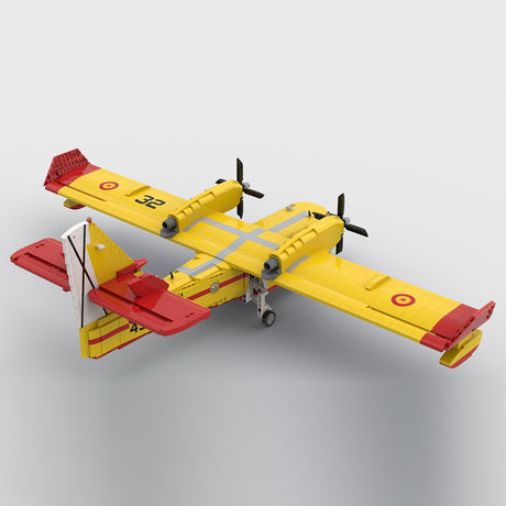 1/35 Scale Amphibious Firefighting Aircraft CL - 415 Klemmbausteine - LesDiy - Klemmbausteine