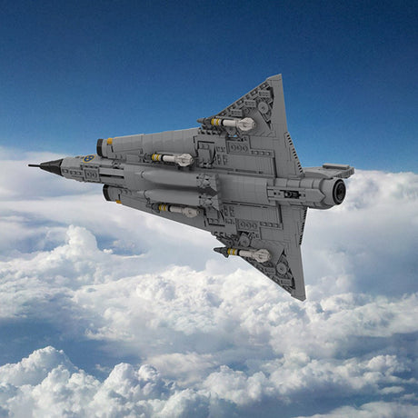 1/35 Scale Swedish J35D fighter Klemmbausteine - LesDiy - Klemmbausteine