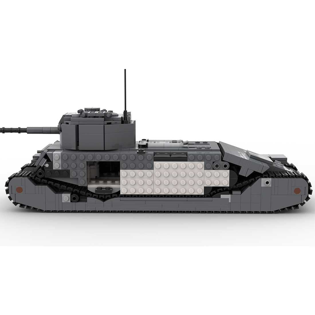 1/35 TOG - 2 britischer schwerer Panzer Klemmbausteine - LesDiy - Klemmbausteine