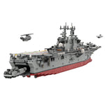 1:350 Wasp-class Amphibious Assault Ship Klemmbausteine-Klemmbausteine-LesDiy-LesDiy