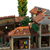MOC-262846 Tuscan Terrace Pizzeria Klemmbausteine