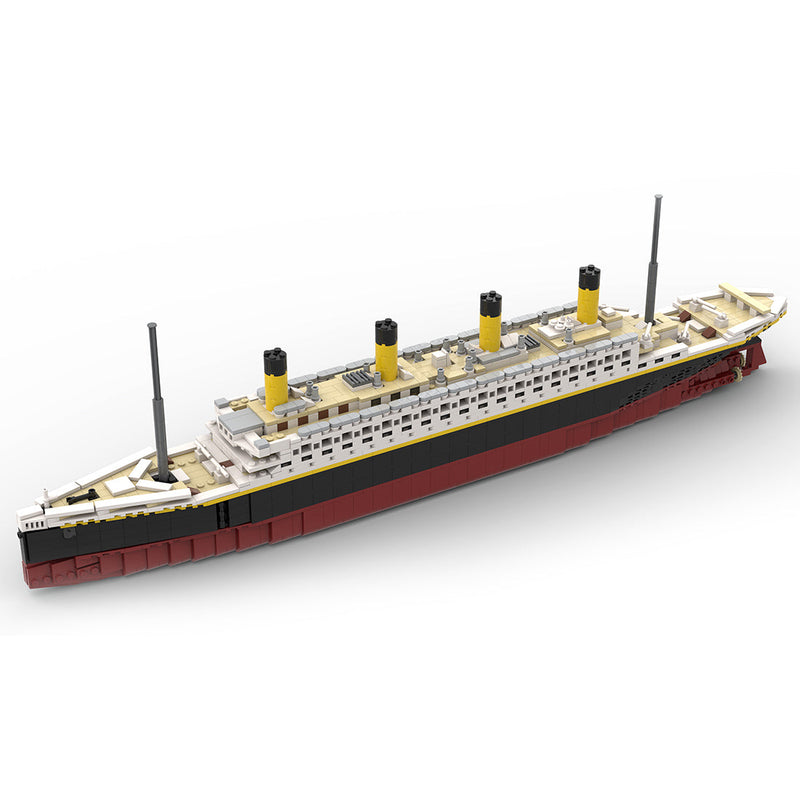 1/400 MOC-57717 UCC RMS Olympia-Kreuzfahrtschiff Klemmbausteine-Klemmbausteine-LesDiy-LesDiy
