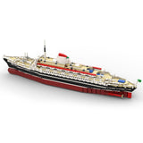 1/400 MOC - 71804 Andrea Doria Bausteine Schiff Klemmbausteine - LesDiy - Klemmbausteine