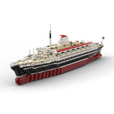 1/400 MOC - 71804 Andrea Doria Bausteine Schiff Klemmbausteine - LesDiy - Klemmbausteine
