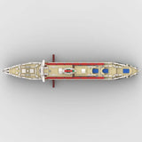 1/400 MOC - 71804 Andrea Doria Bausteine Schiff Klemmbausteine - LesDiy - Klemmbausteine