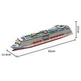 1/400 Scale Super Flagship Cruise Klemmbausteine - LesDiy - Klemmbausteine