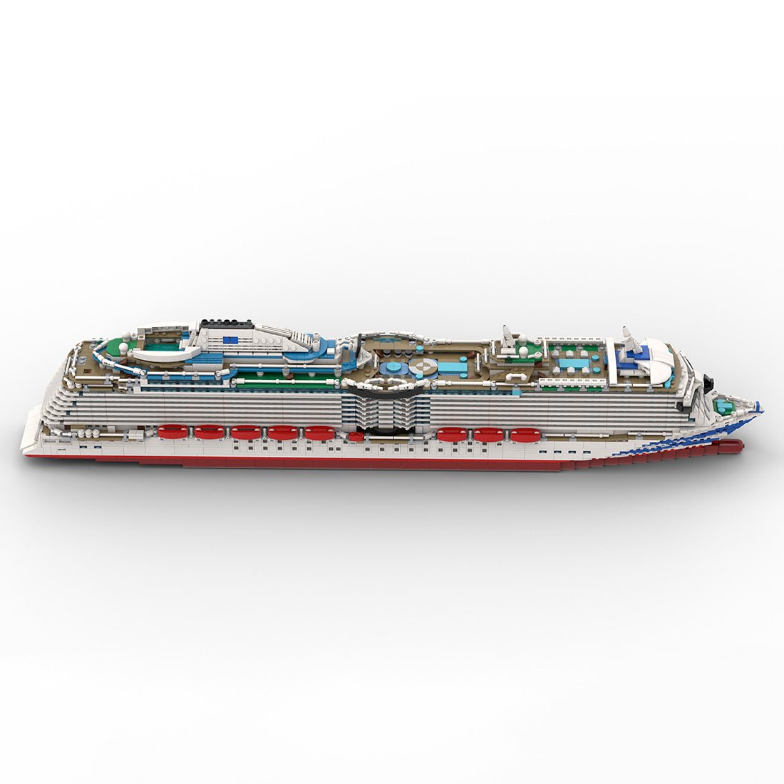 1/400 Scale Super Flagship Cruise Klemmbausteine - LesDiy - Klemmbausteine