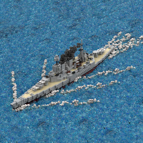 1/485 Scale WWII British Hood Battlecruiser Klemmbausteine - LesDiy - Klemmbausteine