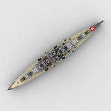 1/485 Scale WWII British Hood Battlecruiser Military Klemmbausteine - LesDiy - Klemmbausteine