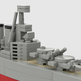 1/700 Scale Hood Cruiser Klemmbausteine - LesDiy - Klemmbausteine