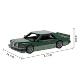 Deutsches Grand-Touring-Coupé der 1980er Jahre Klemmbausteine