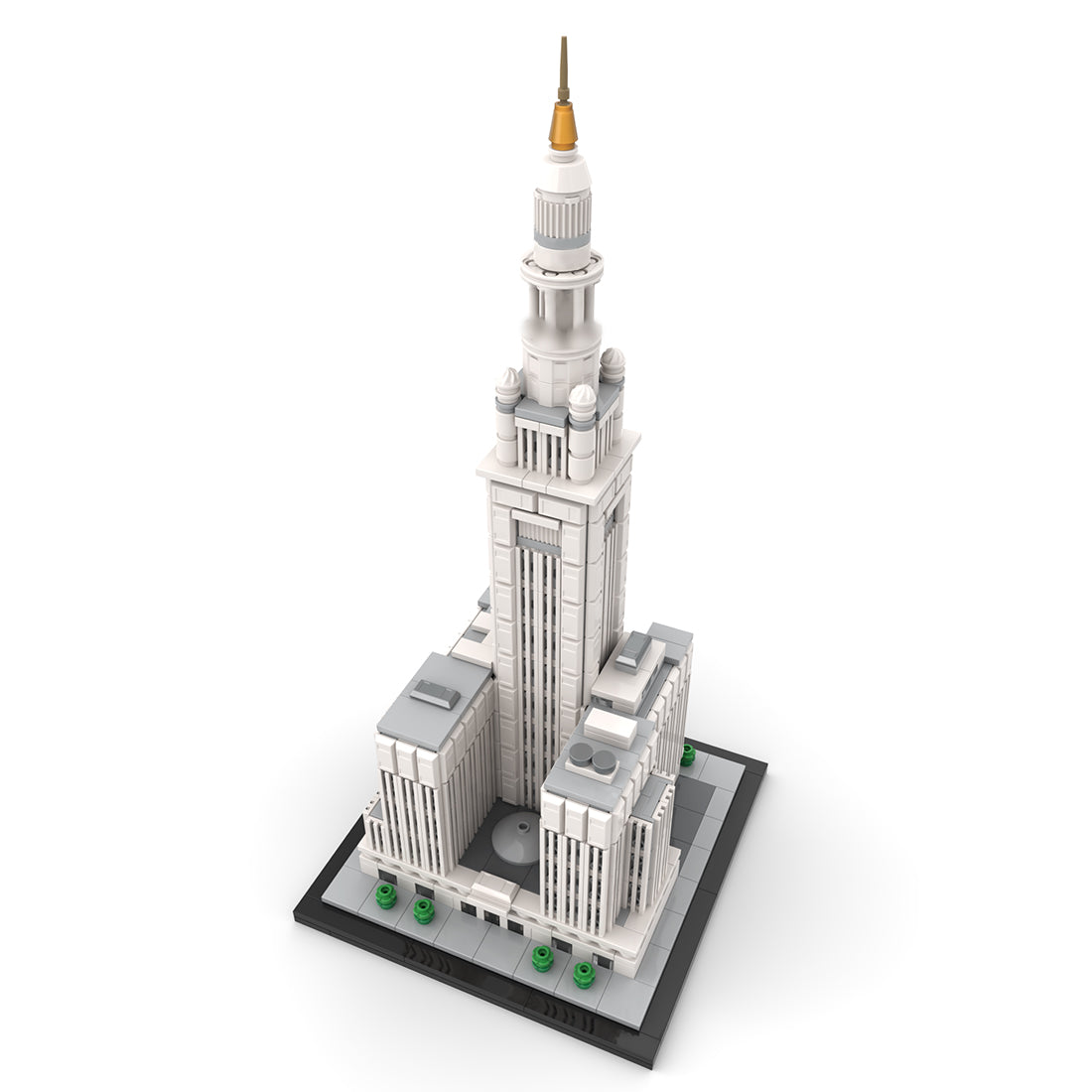 MOC-254906 Terminal Tower 1:800 Scale Klemmbausteine