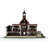 MOC-274686 Mittelalterliches Herrenhaus (saubere Version) Klemmbausteine