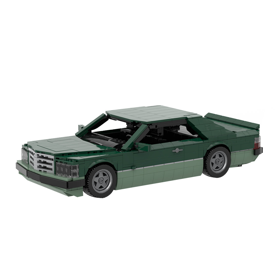 Deutsches Grand-Touring-Coupé der 1980er Jahre Klemmbausteine