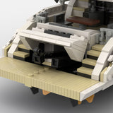 MOC-256391 Luxury Flybridge Yacht Klemmbausteine