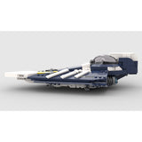 MOC-210206 Plo Koons Delta-7 Jedi-Sternjäger (Minifiguren-Maßstab) Klemmbausteine