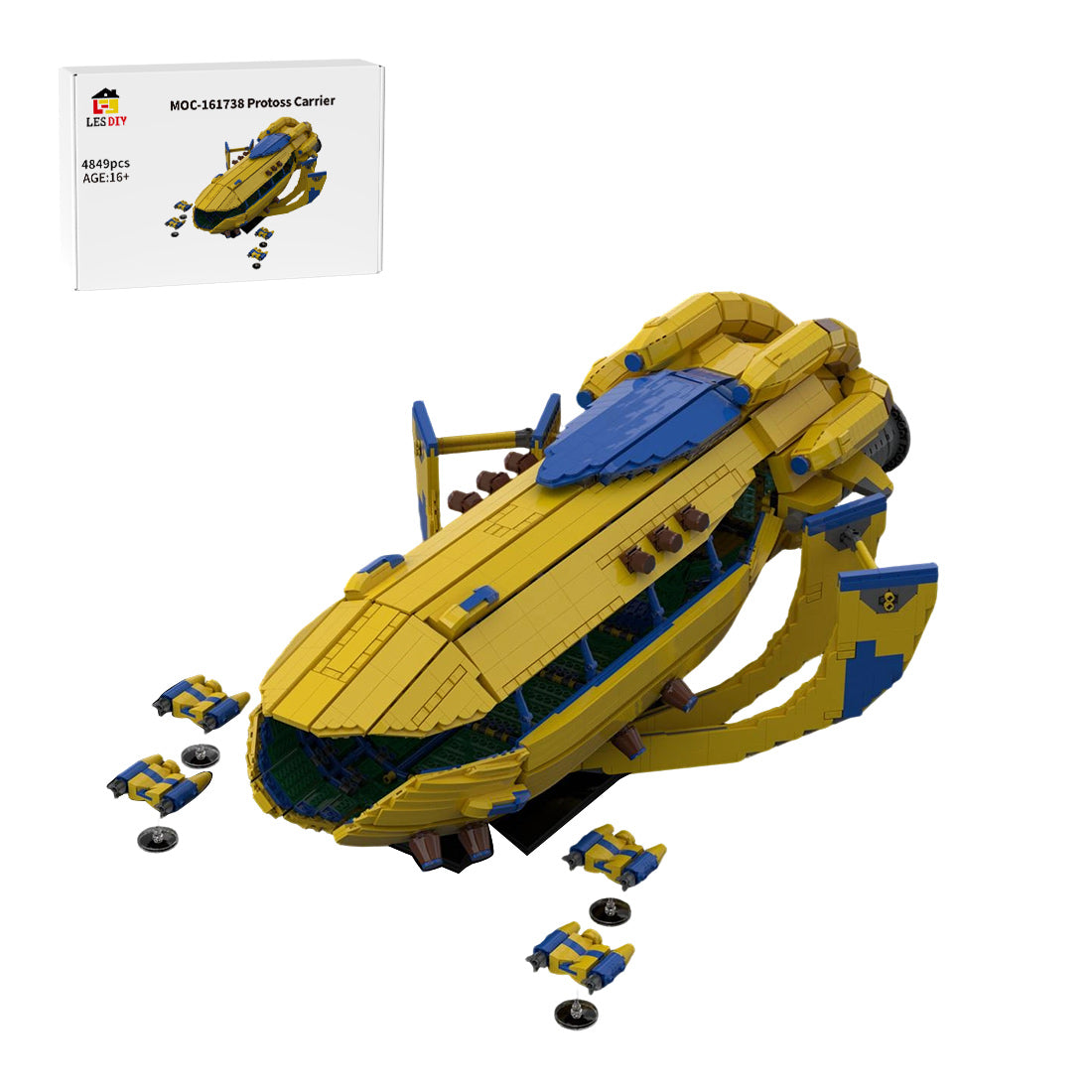 MOC-161738 Protoss Carrier Klemmbausteine