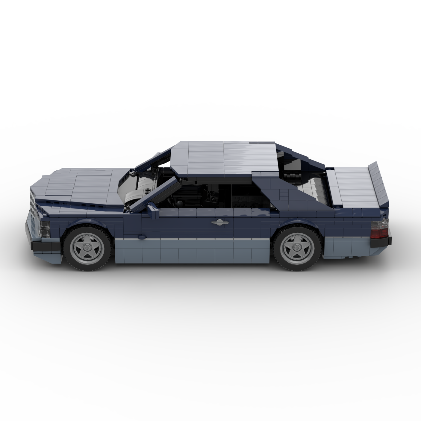 Deutsches Grand-Touring-Coupé der 1980er Jahre Klemmbausteine(GoBricks)