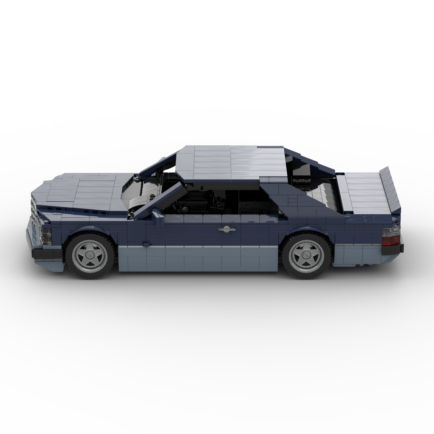 Deutsches Grand-Touring-Coupé der 1980er Jahre Klemmbausteine(GoBricks)