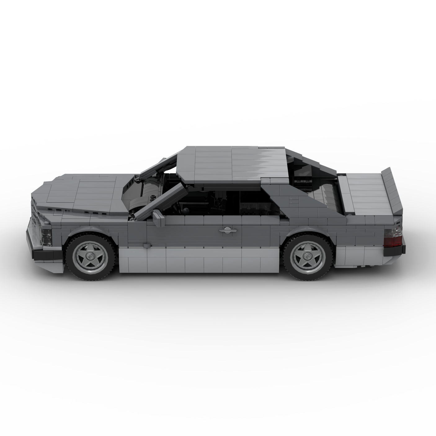 Deutsches Grand-Touring-Coupé der 1980er Jahre Klemmbausteine(GoBricks)